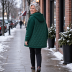Kaitlin | Cozy Spliced Hooded Jacket