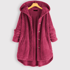 Kasey | Cozy Hooded Fleece Coat