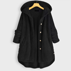 Kasey | Cozy Hooded Fleece Coat