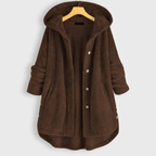 Kasey | Cozy Hooded Fleece Coat