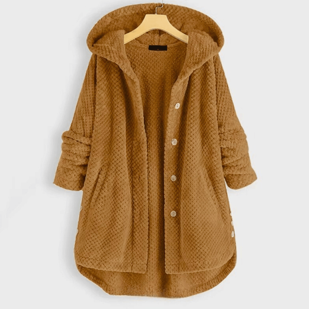 Kasey | Cozy Hooded Fleece Coat