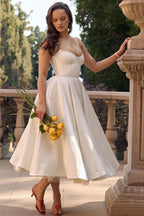 Kathleen | Tulle Midi Dress with Adjustable Straps