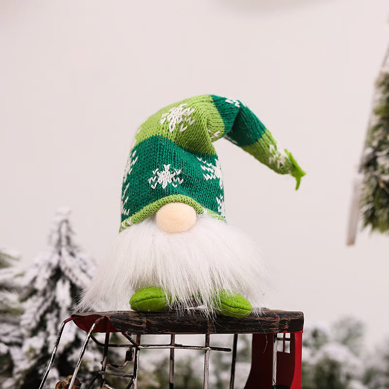 Knit Light-Up Christmas Gnome
