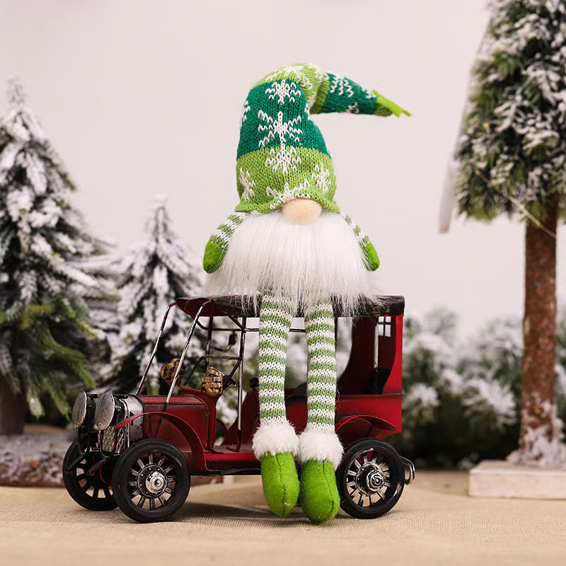 Knit Light-Up Christmas Gnome