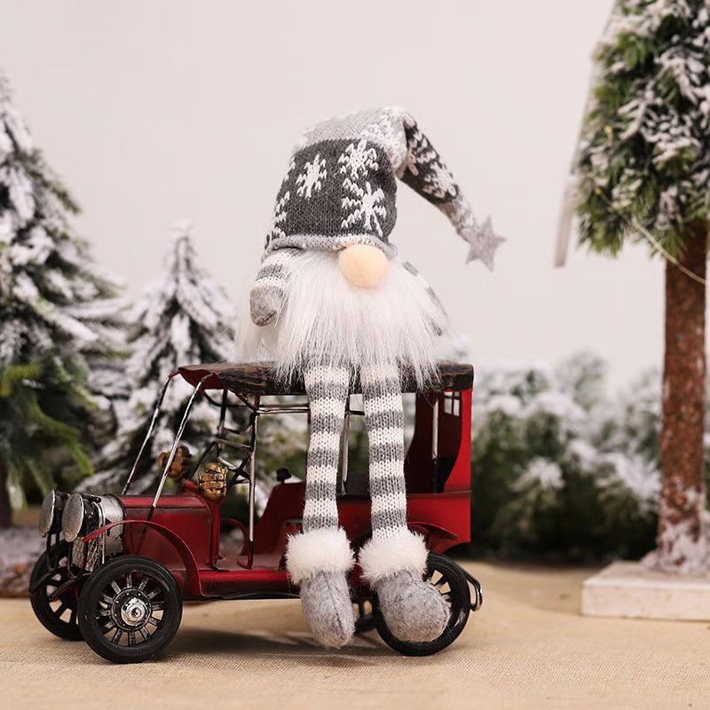 Knit Light-Up Christmas Gnome