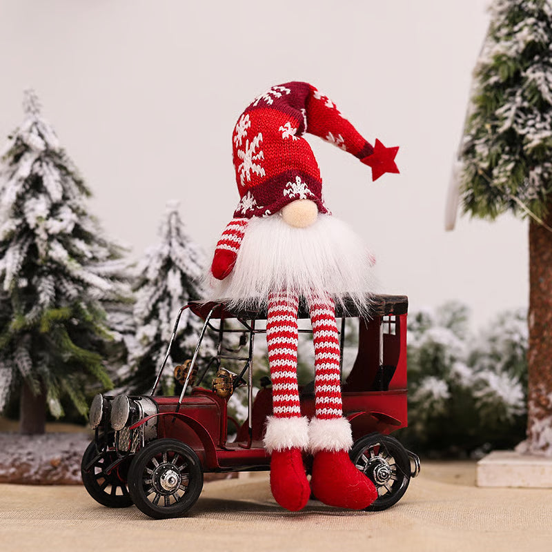 Knit Light-Up Christmas Gnome