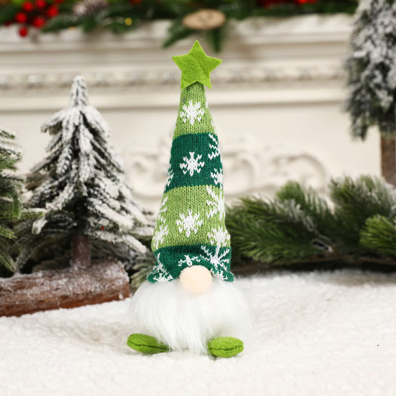 Knit Light-Up Christmas Gnome