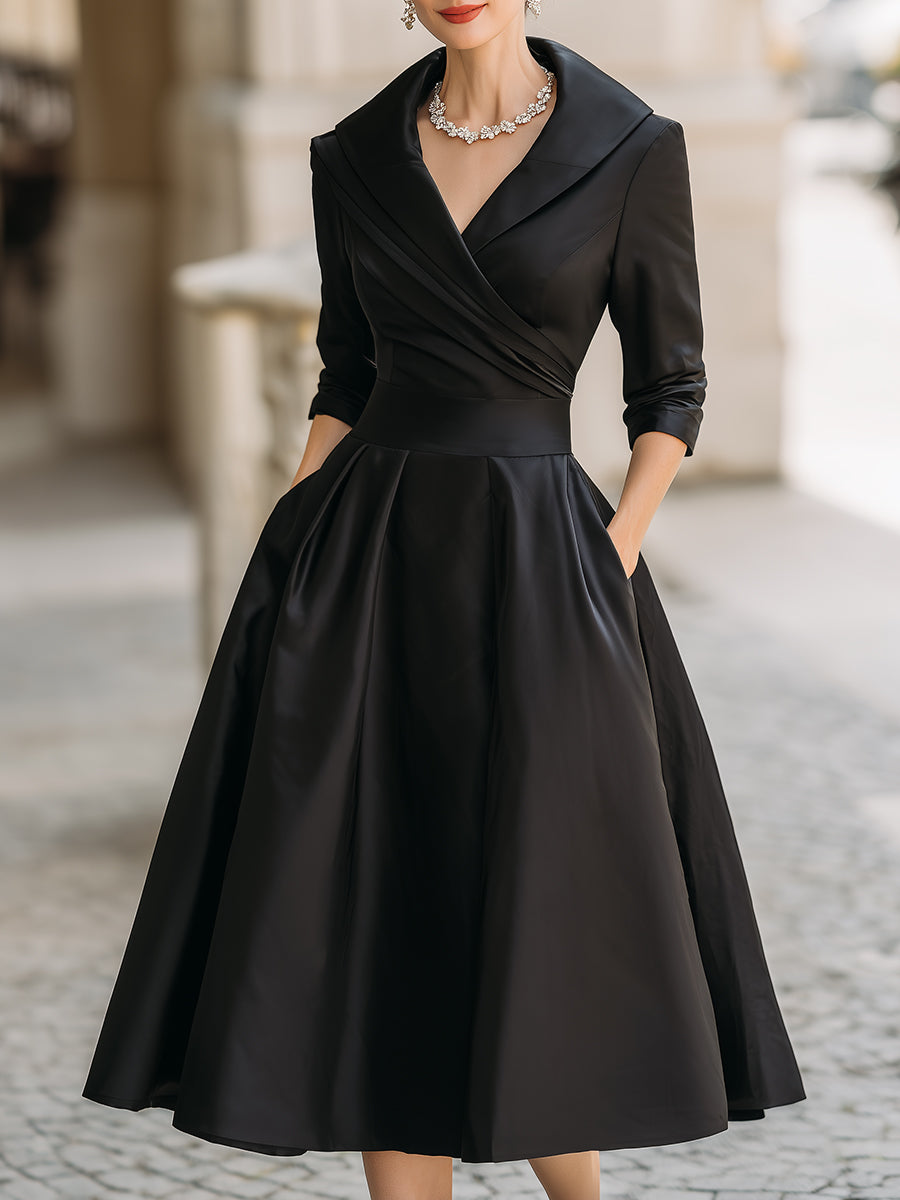 Kristin | V-Neck Evening Dress