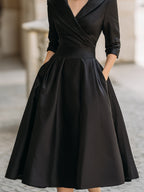 Kristin | V-Neck Evening Dress