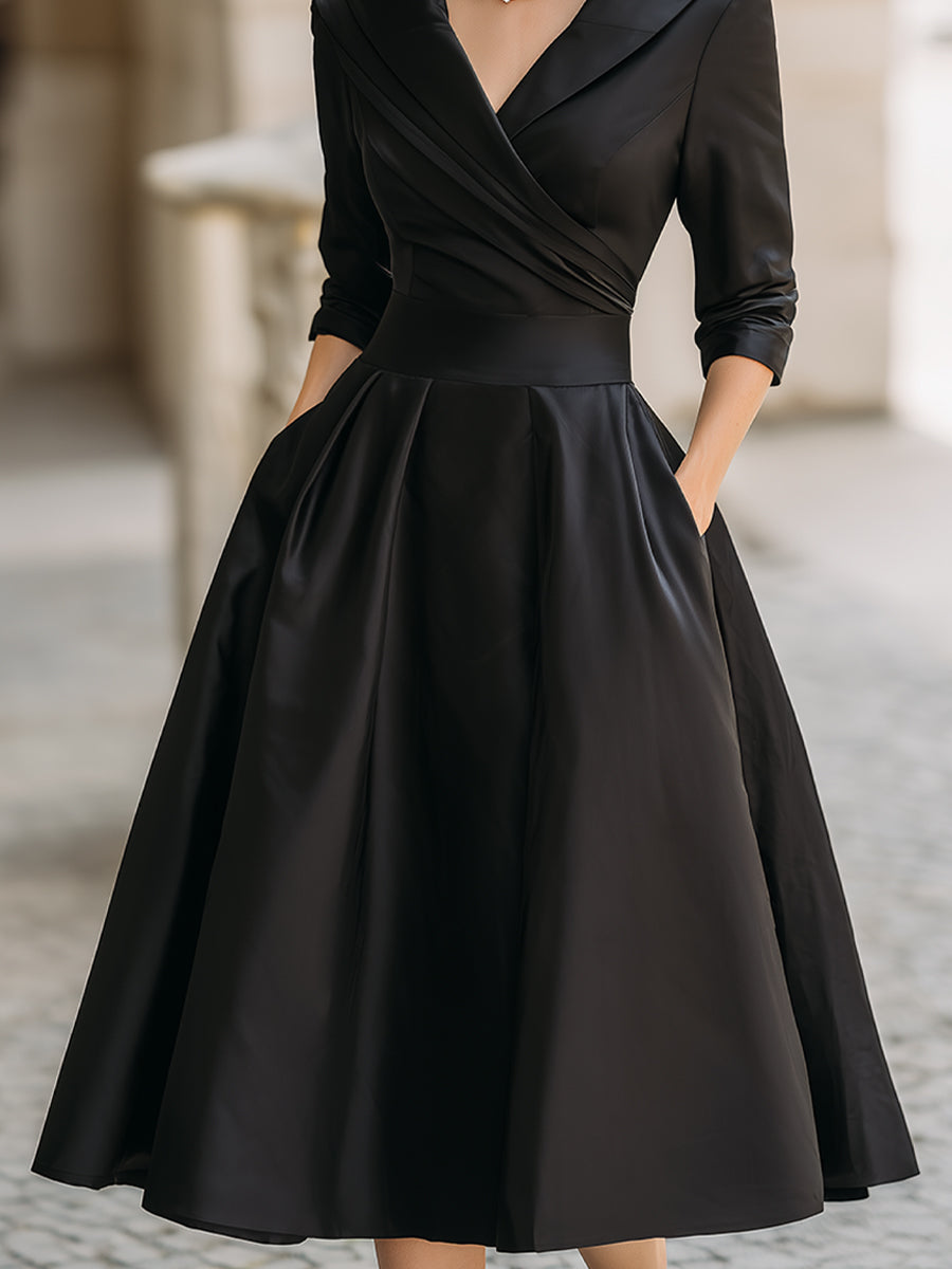 Kristin | V-Neck Evening Dress