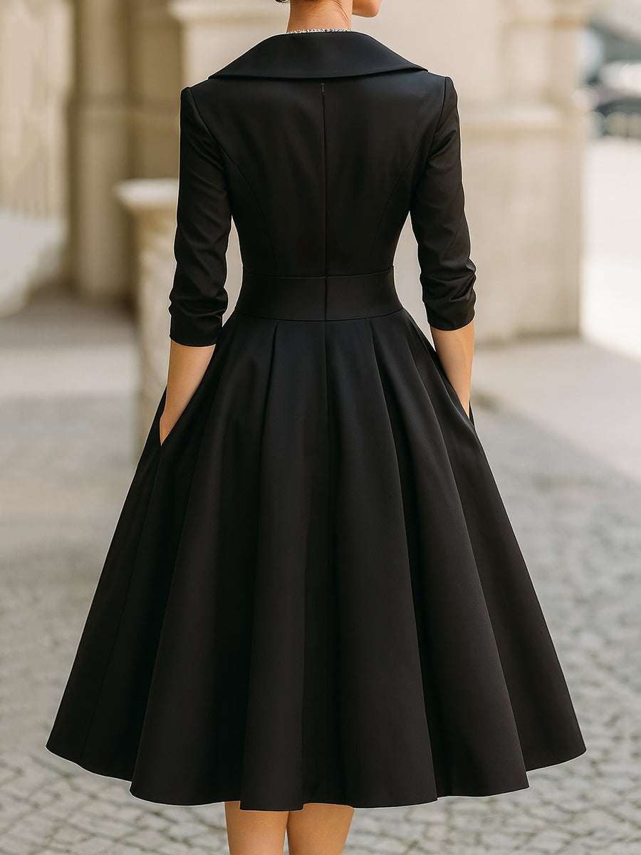 Kristin | V-Neck Evening Dress