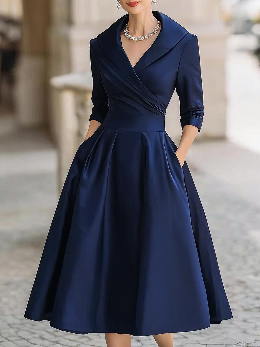Kristin | V-Neck Evening Dress