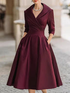 Kristin | V-Neck Evening Dress