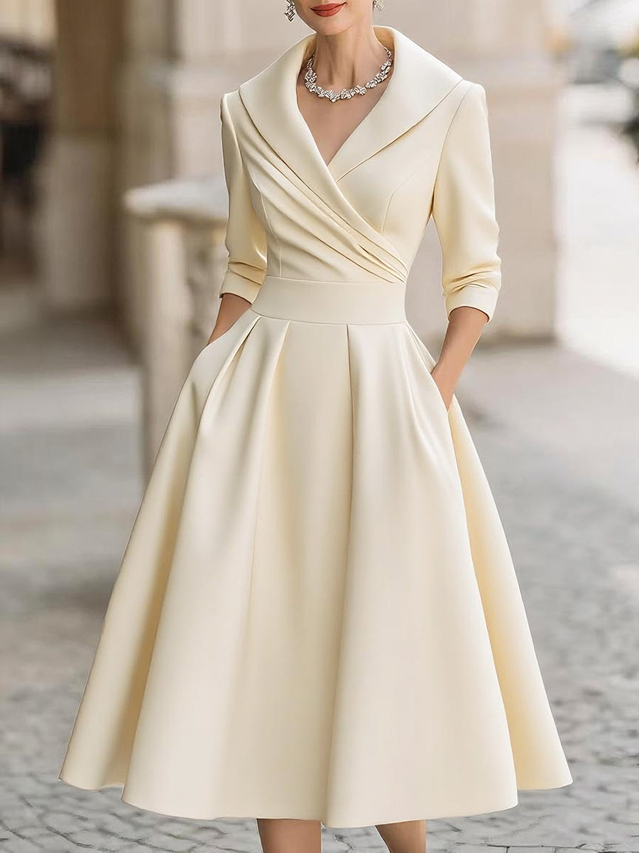 Kristin | V-Neck Evening Dress