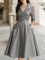 Kristin | V-Neck Evening Dress