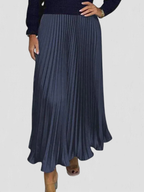Lacy | Pleated Knit Maxi Dress