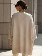Lexi | Oversized Ribbed Crewneck Sweater