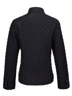 Libby | Quilted Zip-Front Stand Collar Jacket