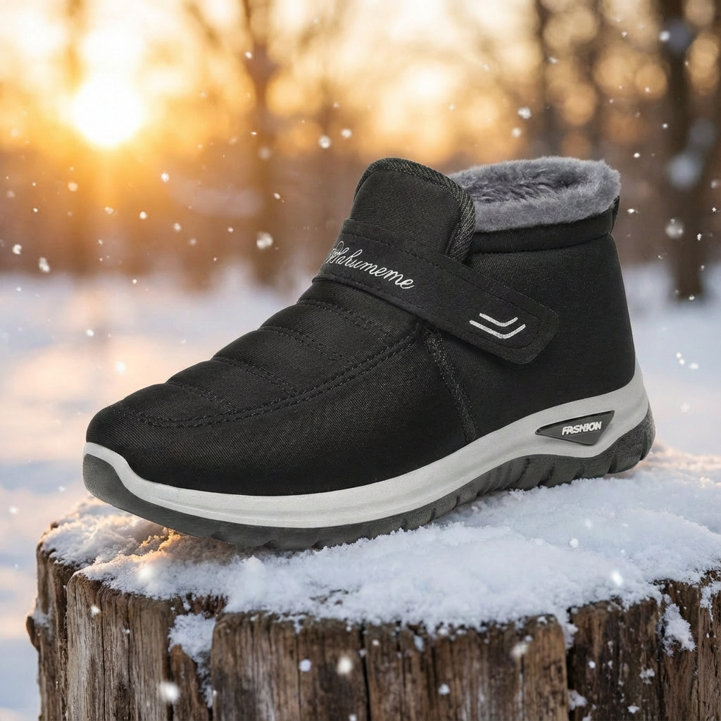 Madelyn | Faux Fur Lined Slip-On Winter Boots