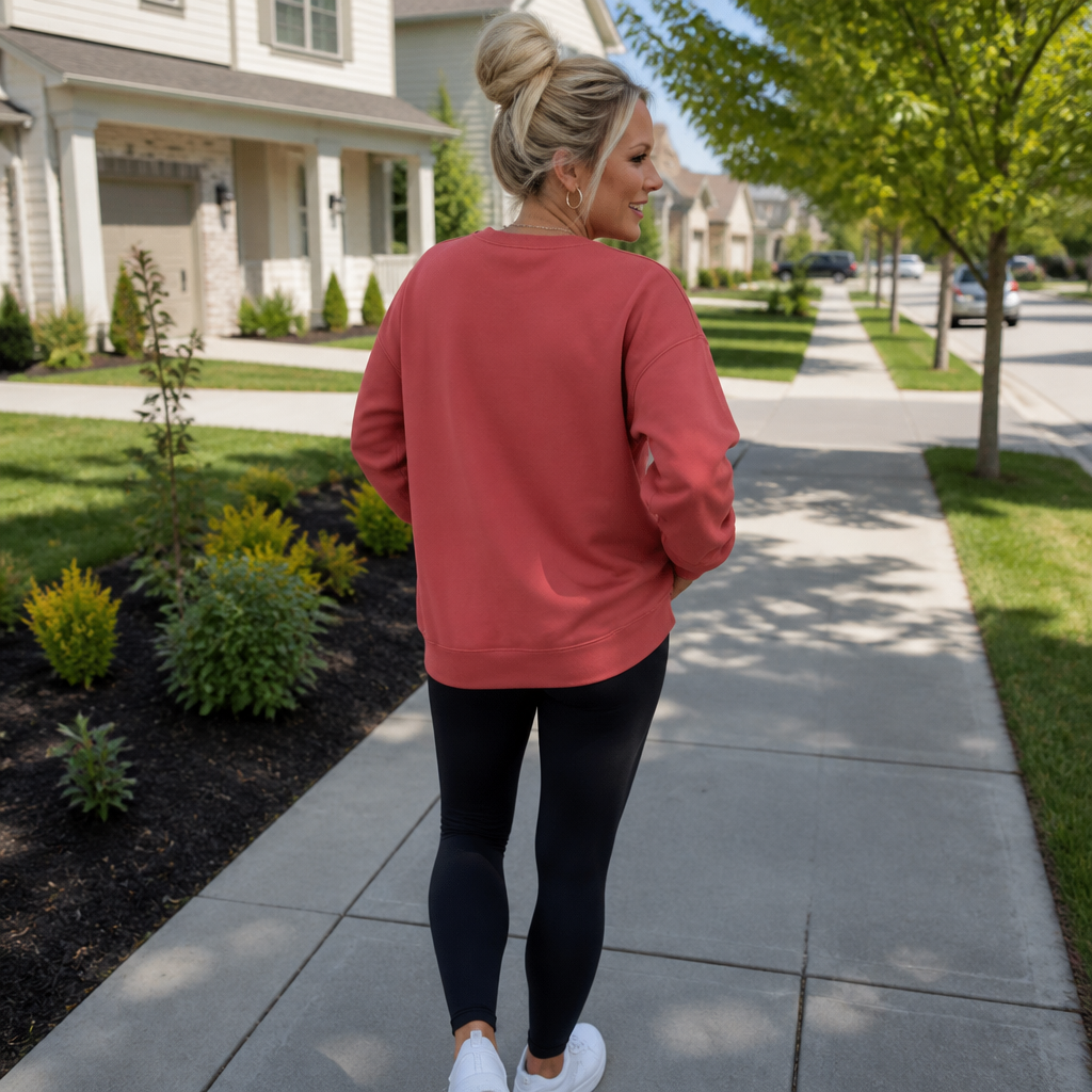 Martha | Fleece-Lined Kangaroo Pocket Sweatshirt