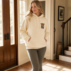 Nancy | Fleece-Lined Highland Cow Graphic Hoodie