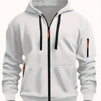Nanette | Full-Zip Drawstring Hoodie