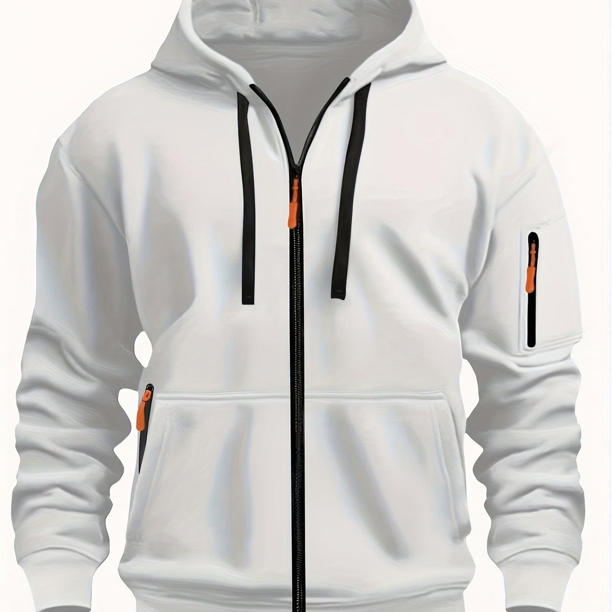 Nanette | Full-Zip Drawstring Hoodie