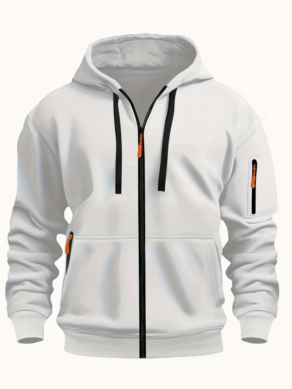 Nanette | Full-Zip Drawstring Hoodie