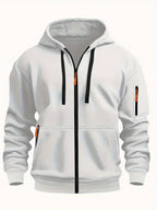 Nanette | Full-Zip Drawstring Hoodie