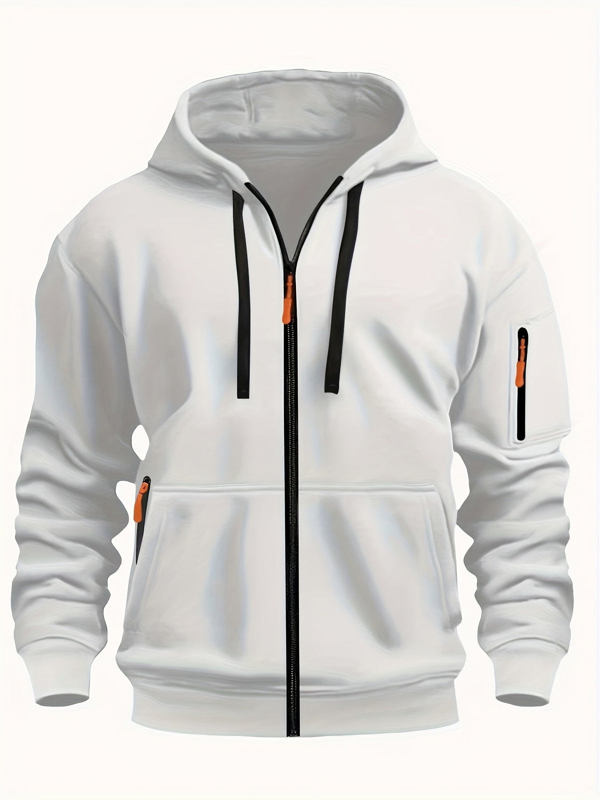 Nanette | Full-Zip Drawstring Hoodie