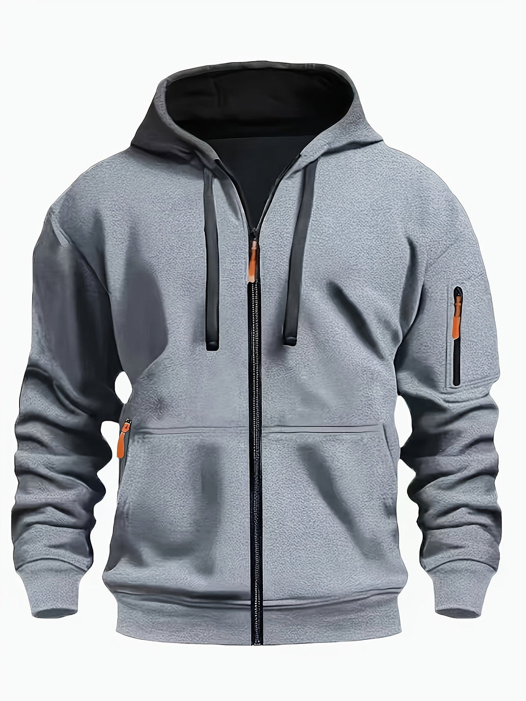 Nanette | Full-Zip Drawstring Hoodie