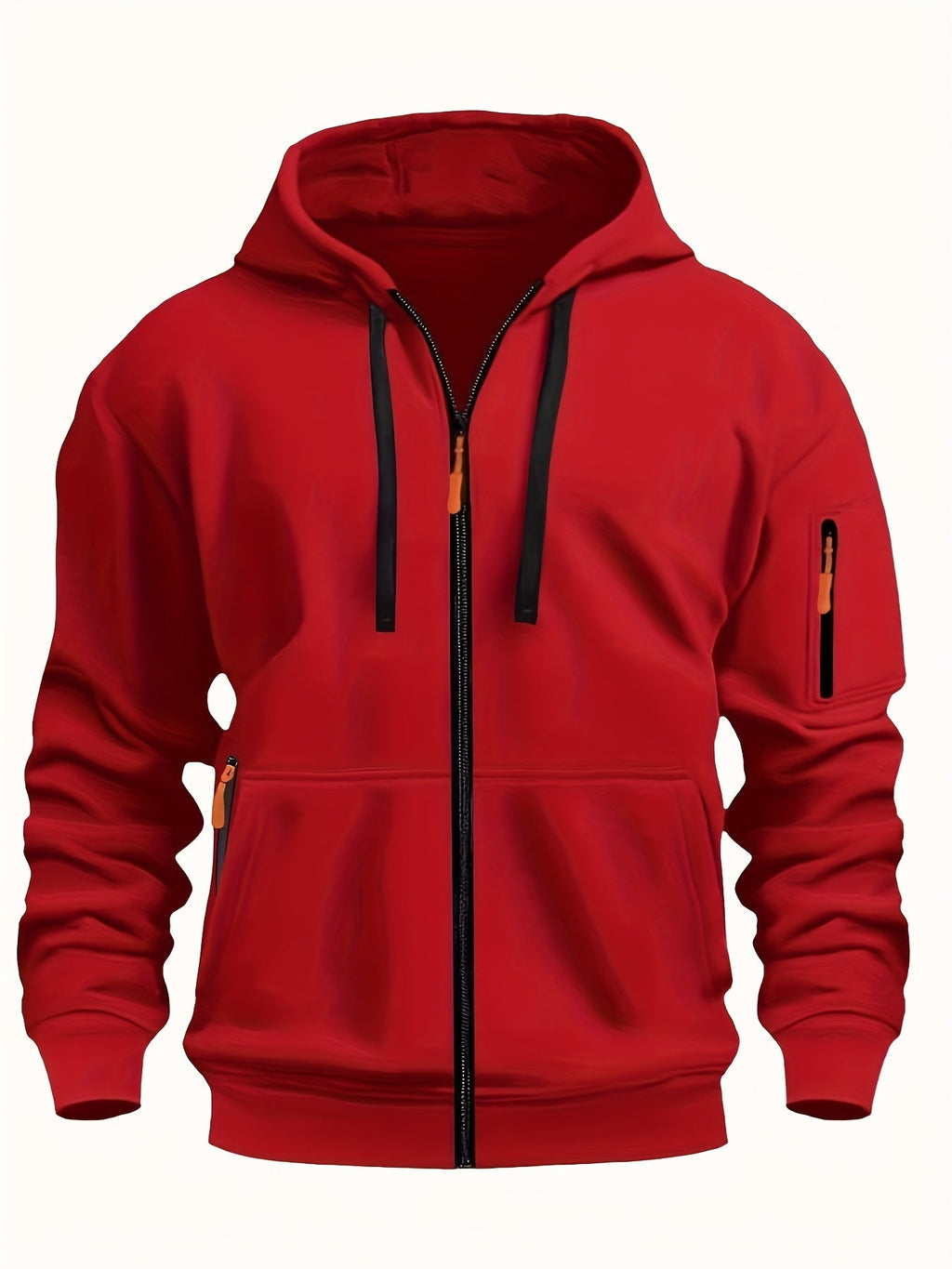 Nanette | Full-Zip Drawstring Hoodie