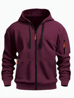 Nanette | Full-Zip Drawstring Hoodie