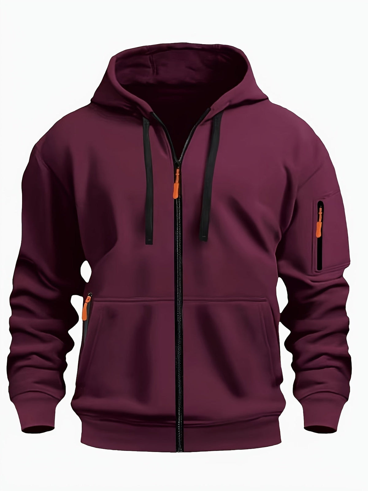 Nanette | Full-Zip Drawstring Hoodie