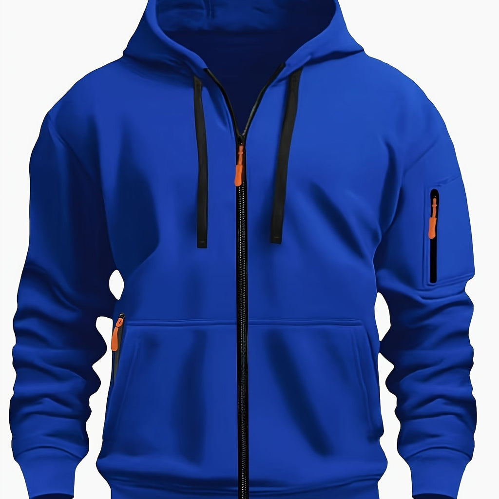 Nanette | Full-Zip Drawstring Hoodie