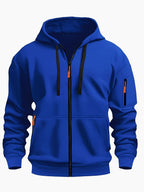 Nanette | Full-Zip Drawstring Hoodie