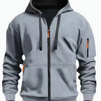 Nanette | Full-Zip Drawstring Hoodie