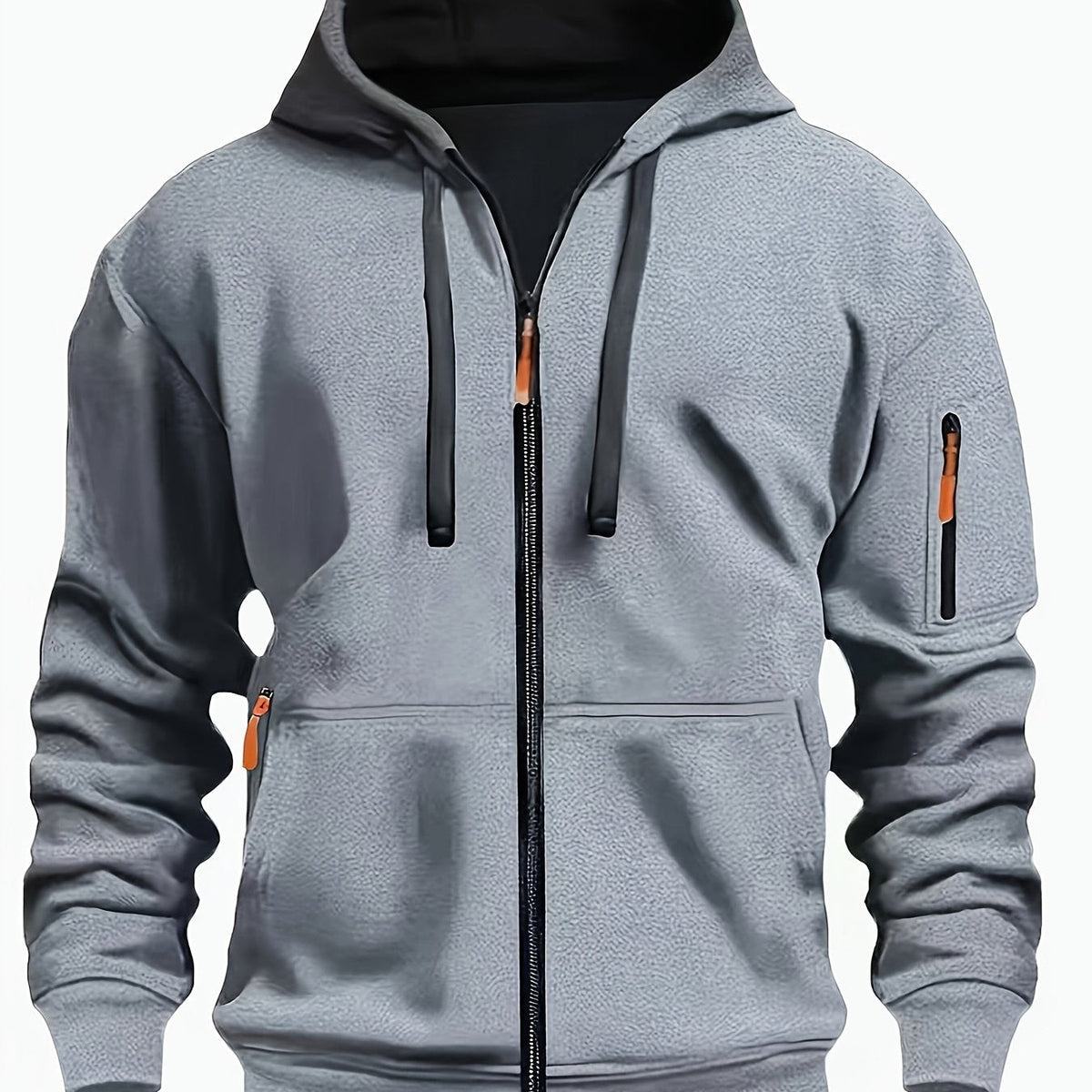 Nanette | Full-Zip Drawstring Hoodie
