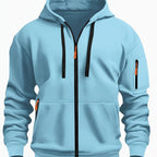 Nanette | Full-Zip Drawstring Hoodie