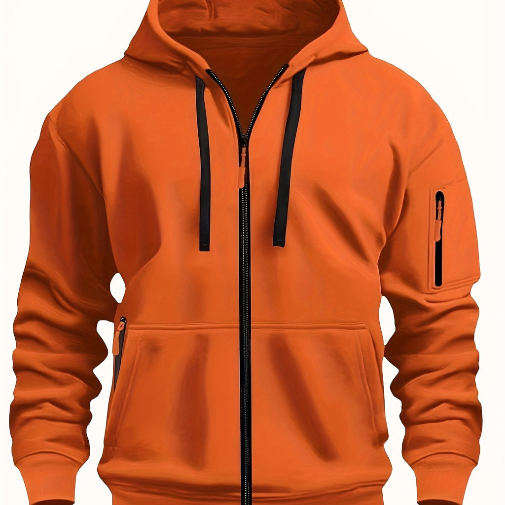 Nanette | Full-Zip Drawstring Hoodie