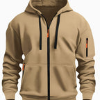Nanette | Full-Zip Drawstring Hoodie