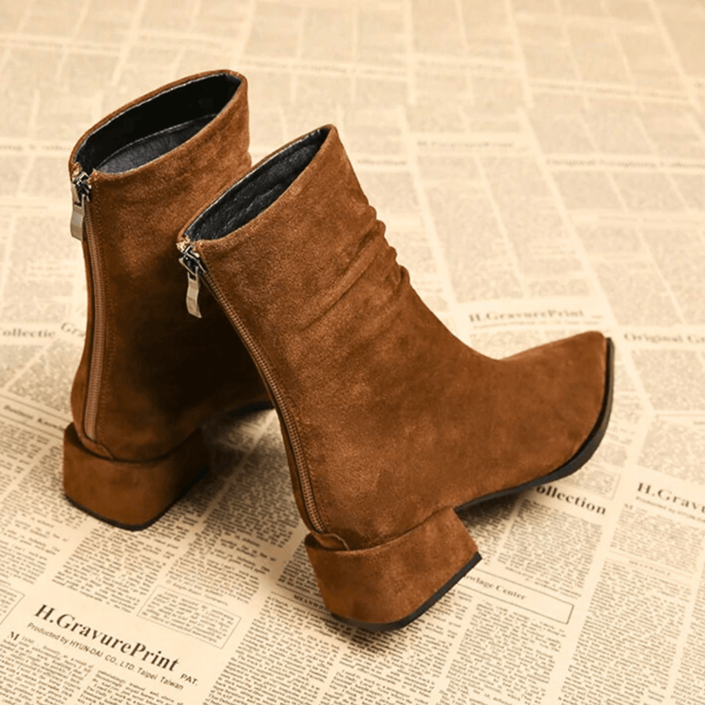 Pamela | Refined Pointed-Toe Boots