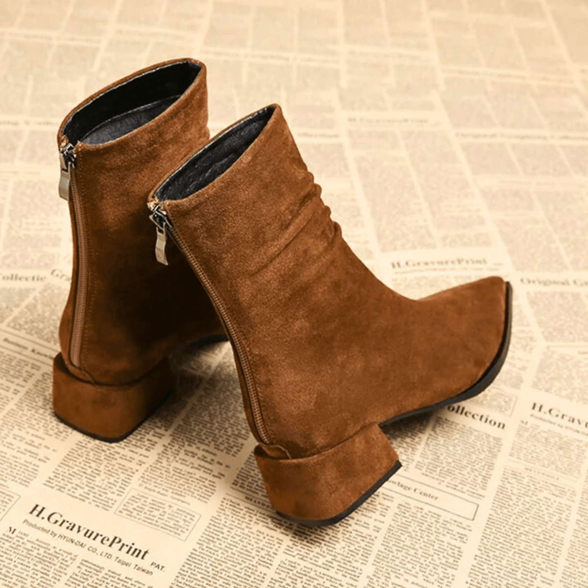 Pamela | Refined Pointed-Toe Boots