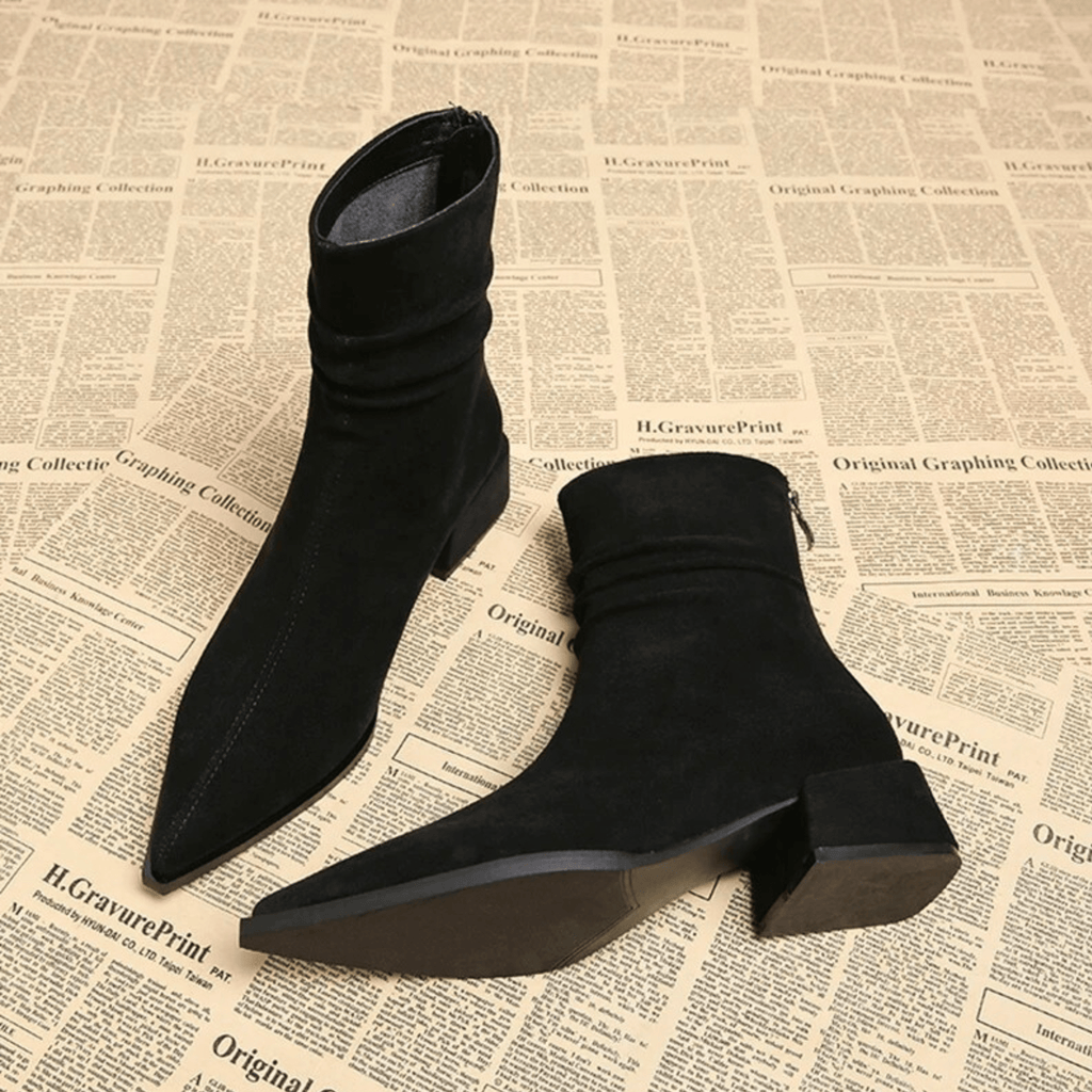 Pamela | Refined Pointed-Toe Boots