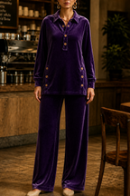 Patsy | Oversized Velvet-Look Lounge Set