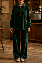 Patsy | Oversized Velvet-Look Lounge Set
