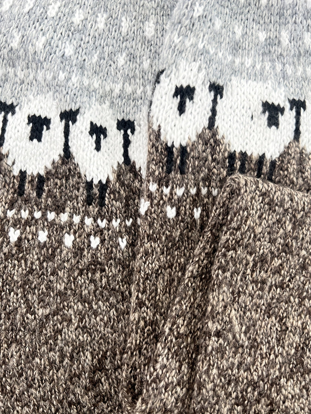 Pauline | Sheep Jacquard Nordic Knit Sweater