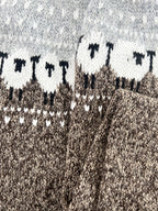 Pauline | Sheep Jacquard Nordic Knit Sweater