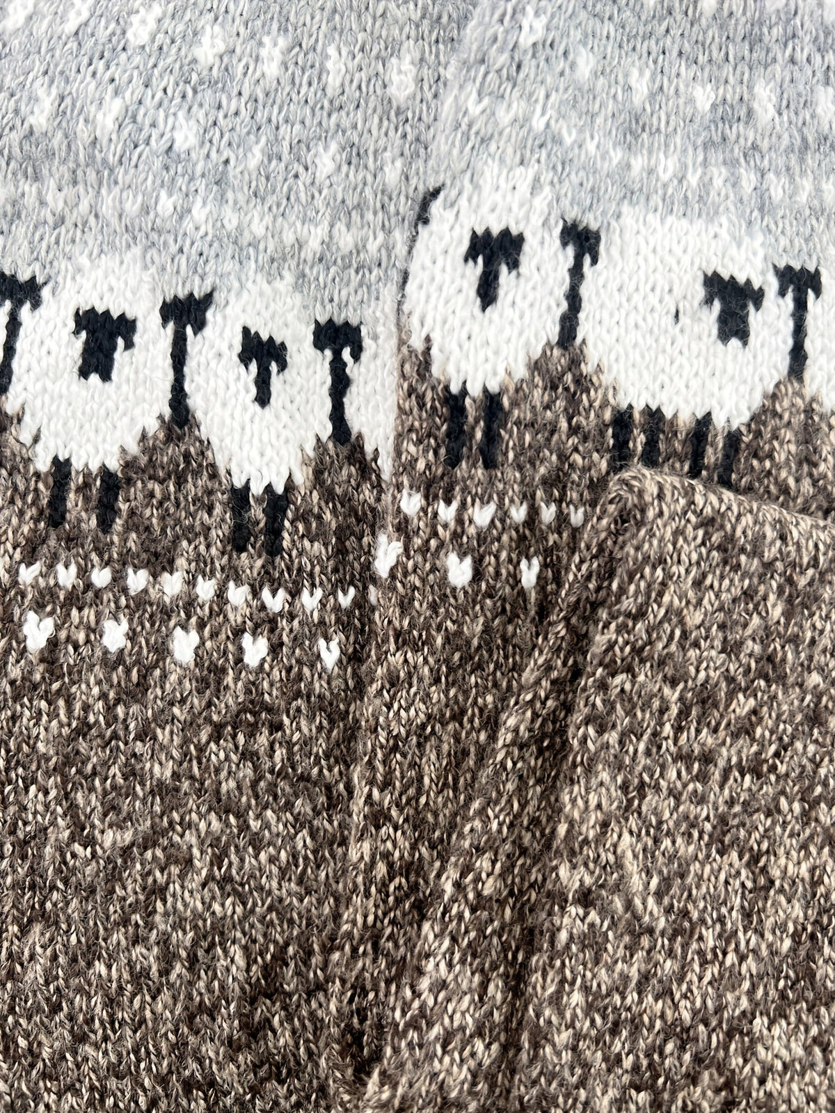 Pauline | Sheep Jacquard Nordic Knit Sweater