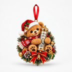 Stuffed Animal Christmas Money Holder Ornament